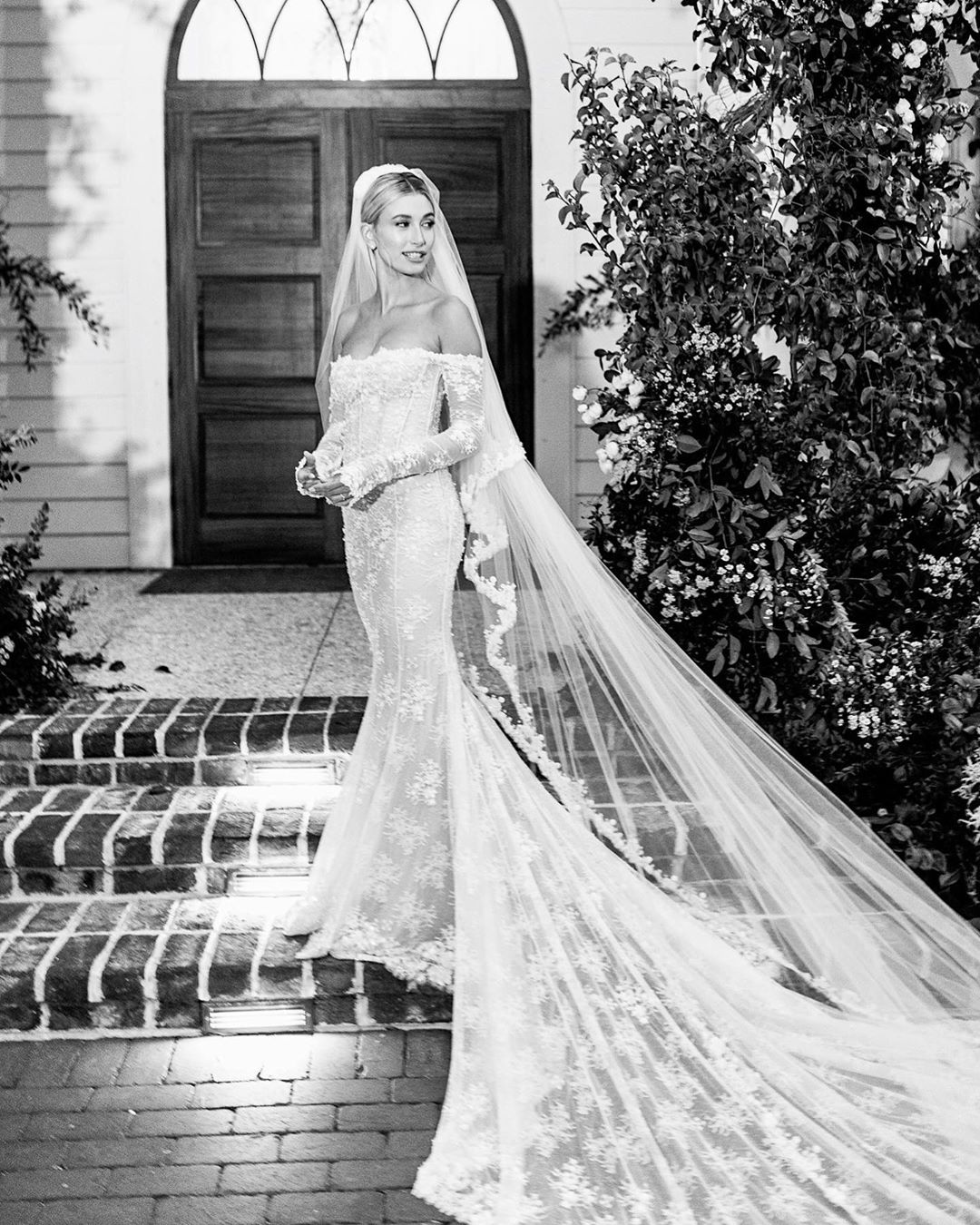 And The Bride Wore....Hailey Bieber ...